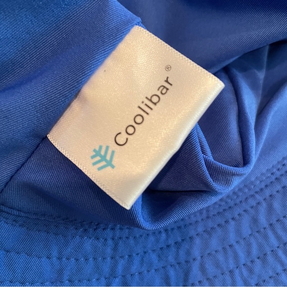 Coolibar Baby Splashy Bucket Hat UPF 50+ Sun hat blue - Picture 5 of 6